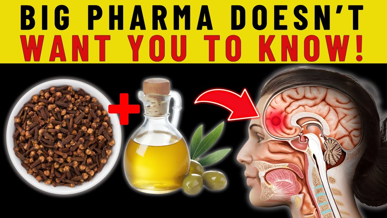 SENIORS! Mix OLIVE OIL and CLOVES This Way to Treat 8 Health Problems Immediately