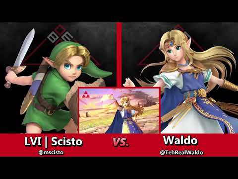 8-bit Esports Summit - Scisto (Young Link) Vs Waldo (Zelda) Winners Semis