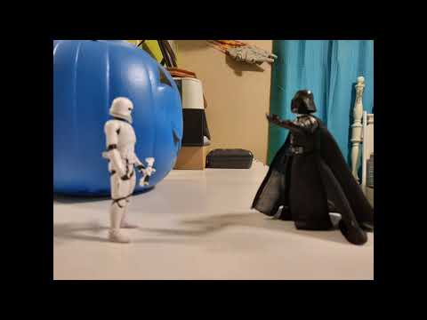 Vader Kills First Order Stormtrooper | Stop Motion