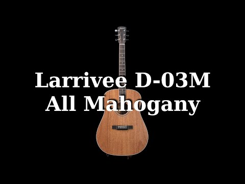 Larrivee all mahogany D-03 2024 image 11