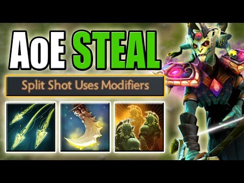 99999 Medusa Illusions with AoE Agility Steal [Essence Shift + Split Shot] Dota 2 Ability Draft