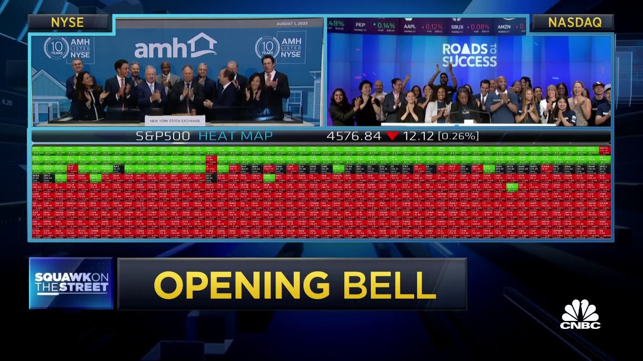 Opening Bell: August 1, 2023