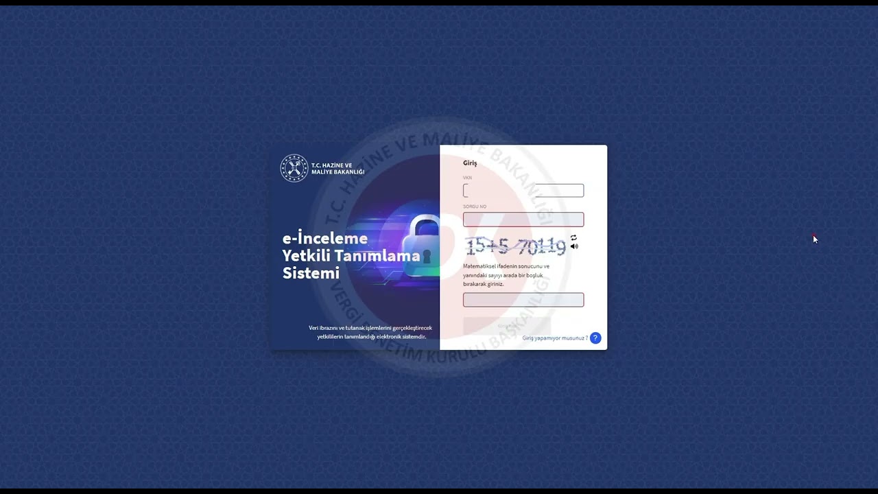 VDK - Bölüm 1 - Yetkili Tanımlama Sistemi