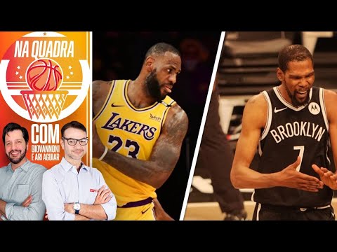 Na Quadra de Casa! #83 - Quem consegue tirar o título de Lakers ou Nets?