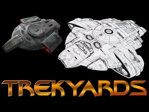 USS Defiant Early Concept 2 (Jim Martin)