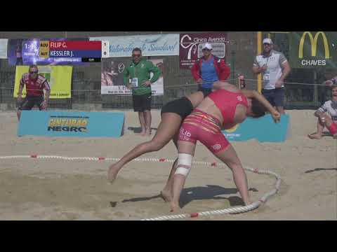 Round 2 Women's BW - 60 kg: G. FILIP (ROU) v. J. KESSLER (AUT)