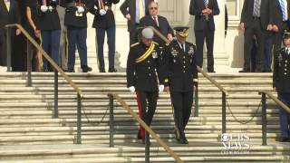 Prince Harry lays wreath at Tomb of the Unknowns