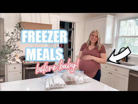 *2023* EASY BREAKFAST FREEZER MEALS BEFORE BABY! / POSTPARTUM FREEZER MEALS FREEZER MEAL // Rachel K