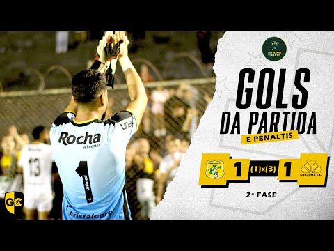 GOLS DA PARTIDA | BRASILIENSE 1 (1) x (3) 1 CRICIÚMA | 2ª FASE | COPA DO BRASIL 2024