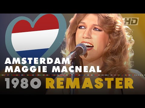 AMSTERDAM – MAGGIE MACNEAL | Netherlands 🇳🇱 | Eurovision Song Contest 1980 [HD Remaster]