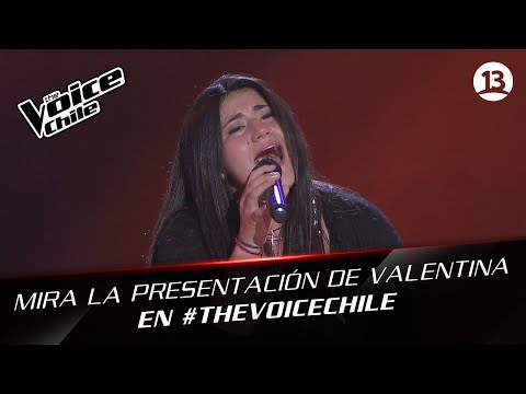 The Voice Chile | Valentina Chavez - Miénteme una vez