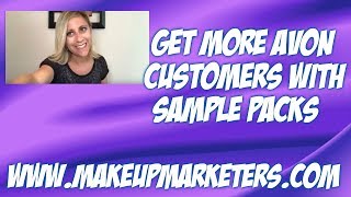 Get more Avon Customers with Sample Packs