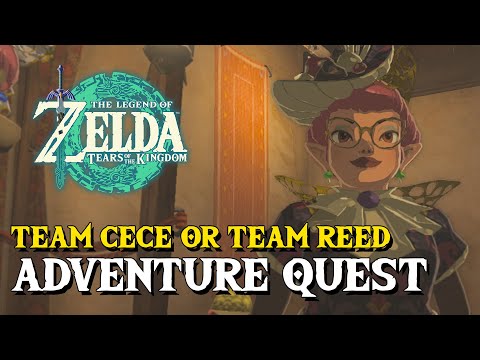 Zelda Tears Of The Kingdom Team Cece Or Team Reede? Side Quest Guide
