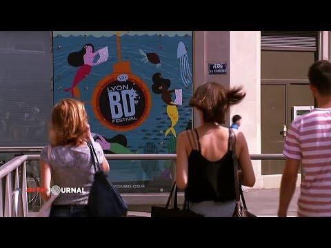 Comicfestival Lyon BD - Fernsehsender stellt Comic-Reportagen aus