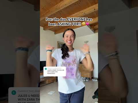 BEST COLLAB EVER?? 👀🫣😱 ​⁠@Zarathefearless #fyp #shorts #collab #trend #dance #justjules #viral