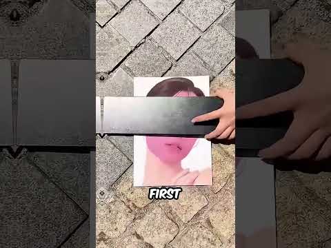 She performed the cleanest sunscreen test 🥵