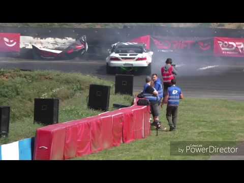 2019.05.12. Drift Games, Calin Ciortan crash!