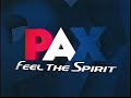 PAX TV Feel The Spirit Network ID Bumper PAX TV 65 KKPX Aug 22 2003