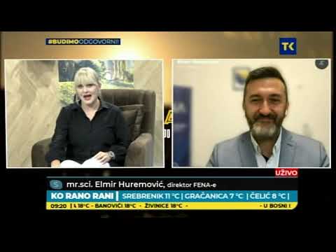 MR.SCI.ELMIR HUREMOVIĆ DIREKTOR, FENE- GOSTOVANJE U JUTARNJEM RTVTK  30 09 2020