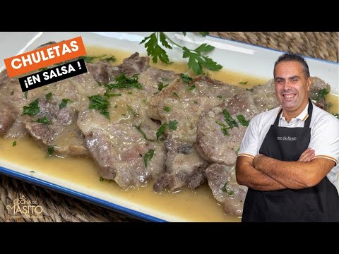 Chuletas de cerdo en salsa ¡BRUTALES! RICAS Y FACILES