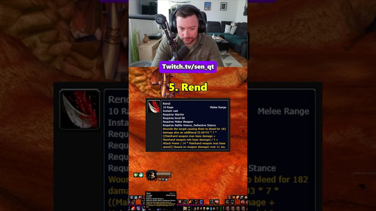 This Makes Rend Actually Worth Using (World of Warcraft TBC)