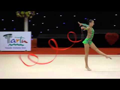Anastasiya Serdyukova ribbon senior UZB