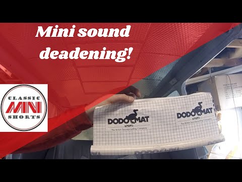 95 Classic Mini Restoration - DIY Painting and sound deadening
