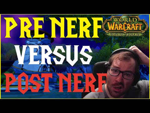 Debatte vor vs. nach dem Nerf