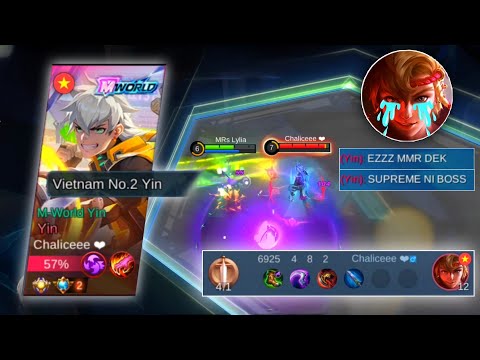 TOP GLOBAL LYLIA VS TOP YIN | BUILD LYLIA TERSAKIT 2022 - Lylia Gameplay