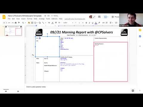 September 23, 2021 "30-minute Thursday VMR" - anemia