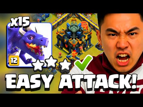 Fast Mass Dragon Attack Strategy For Max Th17 In Legend League