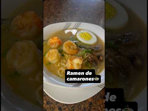 Ramen de Camarones
