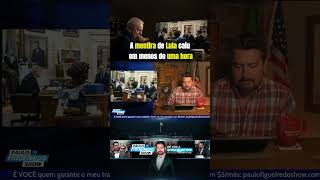 A mentira de Lula caiu  em menos de uma hora