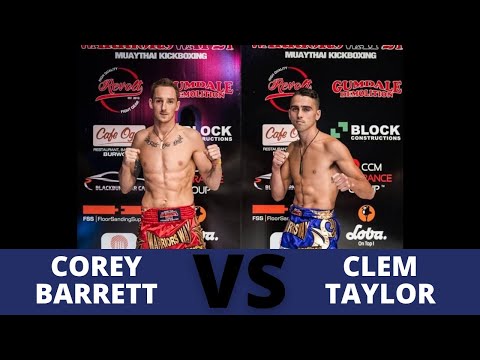 Corey Barrett Vs Clem Taylor - Warriors Way 21
