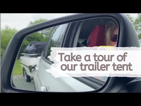 The Ultimate Camping Hack: A Tour of Camp-Let Trailer Tent