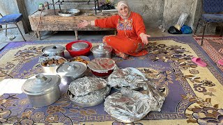 الحمد لله عملت اكل الفرح كله اكلت ٥٠٠شخص وعديت علي خير