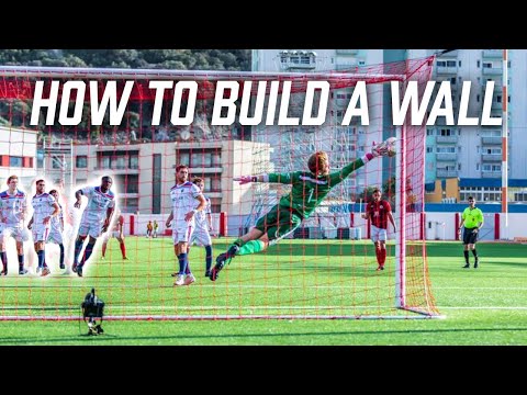 Build YOUR Freekick Wall like a PRO - Goalkeeper Training 101