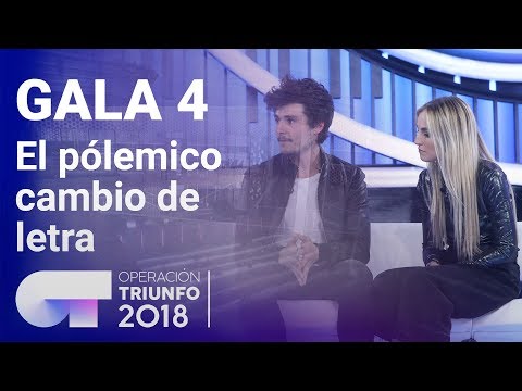 Miki, María,  Ana Torroja y el cambio de letra de 'Quédate en Madrid'  | Gala 4 | OT 2018