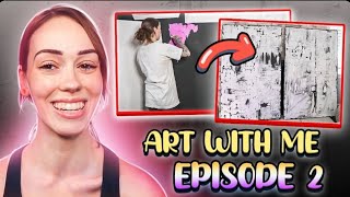 I made textured art! | Episode 2