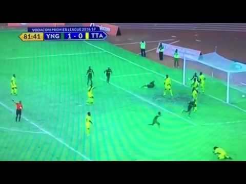 Goli la Amissi Tambwe FT. Yanga S.C. 1-0 Toto Africans F.C. | VPL | 16/5/2017 |