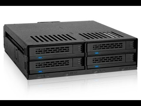 Carruzzo Icy Dock MB324SP-B diskų masyvas 0 TB Desktopas Juoda video