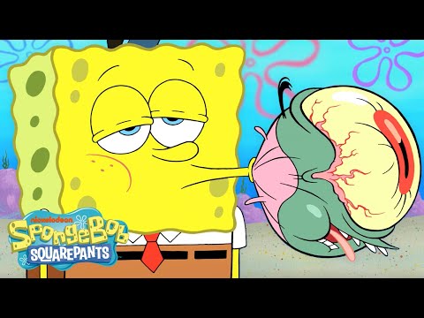 擬人怪招又來了！這肯定是最噁心的一次？🤢 | 全集 | @SpongeBobOfficial (Plankton's GROSSEST Scheme Yet?! 🤢 | Full Scene | @SpongeBobOfficial)