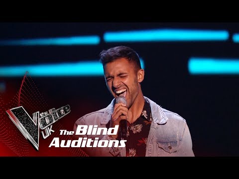 Stefan Mahendra's 'Redbone' | Blind Auditions | The Voice UK 2019
