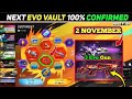 November Month Evo Valut Event 100 Confirm CobraMo40 M1887 Gun Skin Return FF New Event