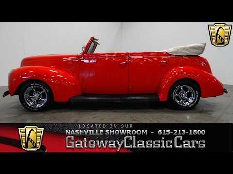 1938 Ford Phaeton 4-door Convertible- Gateway Classic Cars of Nashville #140