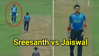 Sreesanth vs Jaiswal | Syed Mushtaq Ali Trophy | Sreesanth Comeback |