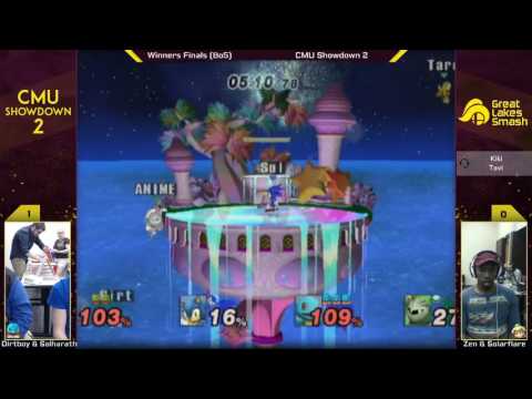 CMU Showdown 2 Doubles Winners Finals - Dirtboy & Solharath vs. Zen & Solarflare