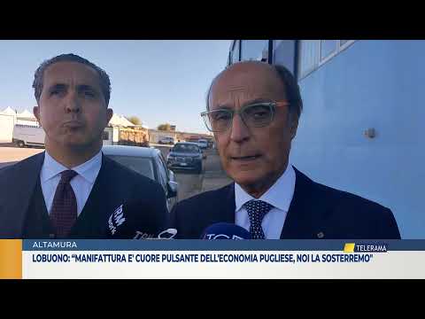 Lobuono: "Manufacturing is the beating heart of Puglia's economy, and we will support it."