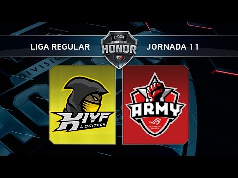 Asus Rog Army vs Kiyf Logitech - #LoLHonor11 - Mapa 2 - Jornada 11 - T11