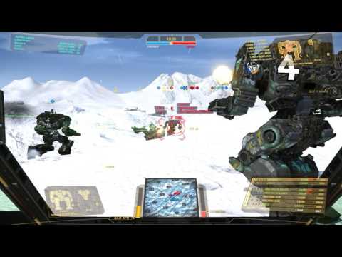 Mechwarrior Online - Bushwacker on Polar Highlands
